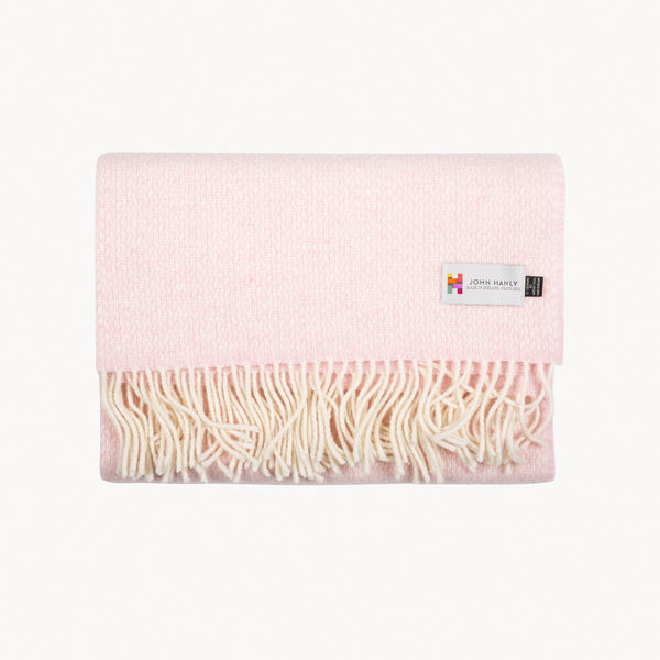 Pink Cashmere Baby Blanket