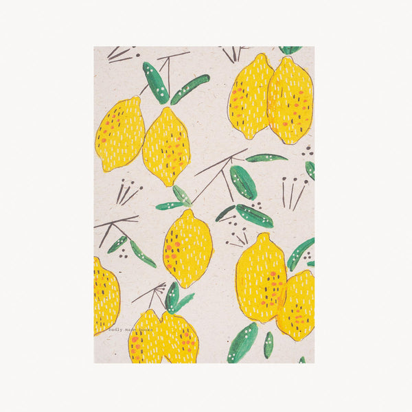 Lemons A5 Notebook
