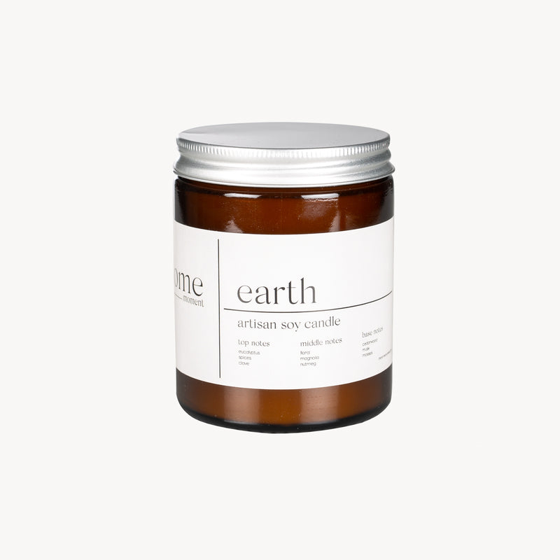 Earth Fragrance | 180ml Luxury Soy Wax Candle