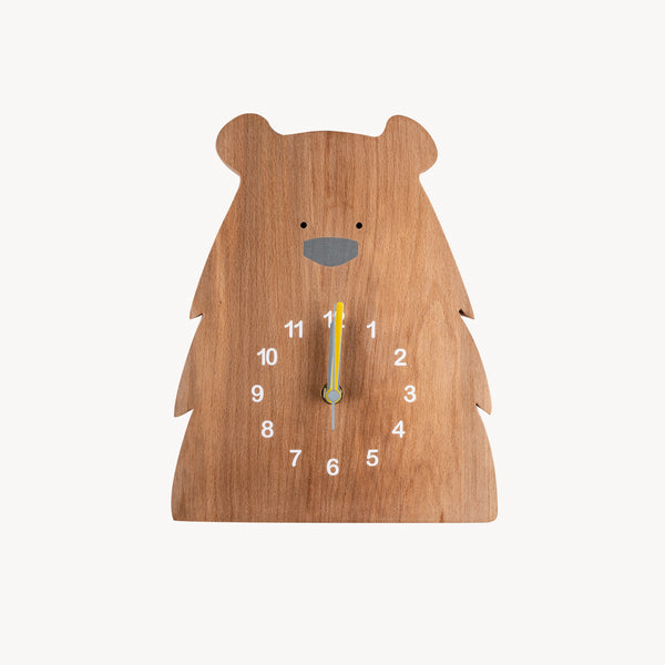 Grizzly Bear Clock