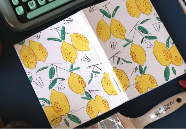 Lemons A5 Notebook