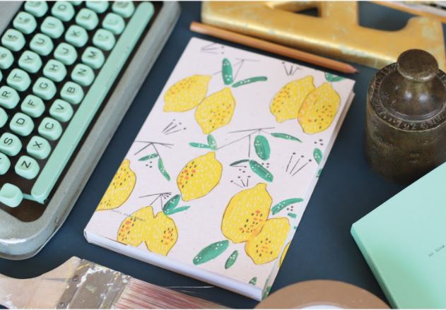 Lemons A5 Notebook