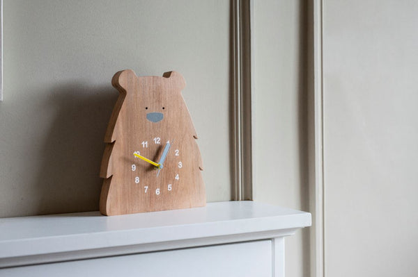 Grizzly Bear Clock